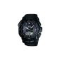 Casio - PRG-550-1A1ER - Protreck - Men's Watch - Quartz Analog - Digital - Black Dial - Black Resin Bracelet (Watch)