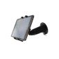 HR Tablet holder of Smart Planet car holder / car holder Mini Tablet Gripper with 2 HR Global 8 fixing QuickFix vibrations suitable for all Tablet PCs, PNA navigation devices and smart phones up to a size of 105 up to 205 mm / 10.5 to 20.5 cm width or height (Electronics)