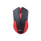 Uping® Ergonomic Mouse Mice Mice Mouse Gaming Mouse Wireless Wireless The cordless wireless mouse High Precision Optical Mouse for PC and Mac, 3 Adjustable DPI Level, 1600 CPI, 3 buttons - small and silent wireless mouse M005R (Electronics)