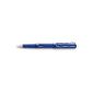 Lamy - Fountain Pen Safari Brilliant Blue Plume Size F Steel Delivered Jewel Lamy.  (Office supplies)