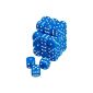 Pegasus Games 23600506 - 12mm cube, Opaque: Blue, 36er Set in acrylic box (toy)