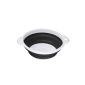 Premier Housewares Zing 0804880 Collapsible Colander with Double Handles TPR / Polypropylene Black / White (Kitchen)