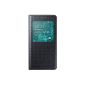 Samsung Galaxy Alpha S-View Flip Case EF-CG850BB - Black (Accessories)
