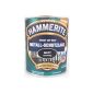 Hammerite, metal protective paint on rust diekt 0.75 liters -black / matt