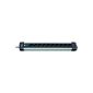 Brennenstuhl Premium-Alu-Line socket 10x black with switch 1391000010 (tool)