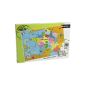 Nathan - 86933 - Child Puzzle - Map of France - 250 Pieces (Toy)