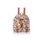 Anna Smith Large authentic celebrity fashion designer Retro Owl Tree Print Backpack backpack (Luggage)