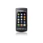 Samsung Wave S8500 Smartphone (1 Ghz, 2GB internal memory, Super AMOLED display, touchscreen, bada OS) ebony-gray (Wireless Phone Accessory)