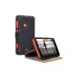 Case / Cover Ultra-slim Leather With Stand Function for The Nokia Lumia 625 - Black (Accessory)