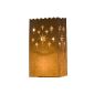 Etoile 10 x candle bags Paper lantern lamp fixture white - Decoration for parties, weddings, anniversaries Kurtzy TM