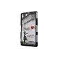 Sony Xperia Z1 Compactmini Banksy Graffiti Art Balloon Girl Quote Funky Design Fashion Trend Protector Case Back Cover metal and plastic (electronic)