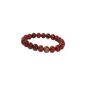 Bracelet Red Jasper Stone Balls 8mm (Jewelry)
