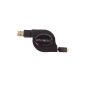November 8 @ GO® cable Retractable Pin charging and synchronization for iPhone6 ​​/ 6 plus / 5 / 5S / 5C / iPad Mini / Mini iPad 2 / iPad 4 / iPad Air / iPod 150cm 7 (Electronics)