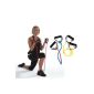 PhysioRoom Resistance Tube for Building Muscle - Band Exercise - Arm Muscle Rehabilitation and Shoulders Abs - Fitness Sport Accessories (Others)
