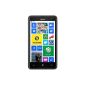 Nokia Lumia 625 Smartphone Unlocked 4G (Screen: 4.7 inch - 8 GB - Windows Phone 8) Black (Electronics)