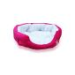 SODIAL (R) Bedding animal / CanapšŠ / Niche intšŠrieure / bed / Shopping for pet dog / cat L Rose (Health and Beauty)