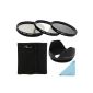 XCSOURCE® UV CPL ND4 Incorporated + 58mm lens hood for Canon EOS 5D Mark 5D2 5D3 7D 70D 60D 700D 6D 1100D 1000D 650D 600D 550D 500D 50D 40D 30D 30D 10D 350D 400D 450D 100D Rebel XS XSi T1i T2i T3i T5i T4i Q4 Q3 / Any device picture with 58mm lens thread (Make sure the diameter of the lens of your camera is 58mm) lf282 (Electronics)