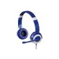 Hama Headset dispersion (108dB, 3.5mm jack) blue (accessory)