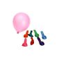 SODIAL (R) 100 x Nacre Inflatable Ball Round Deco for Child Marriage Anniversary Fete
