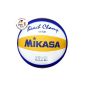 Mikasa beach volleyball camp VXT30, blue - yellow - white, 66-68 cm in circumference, Gr.  5 (Equipment)