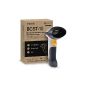 Inateck Bluetooth Barcode Scanner Wireless Scanner Wireless USB-compatible Android / iOS / Windows XP / 7/8 / EC / iPhone / Galaxy / iPad (Office Supplies)