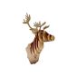 Quay - Caribou head - Wooden Construction Kit (Toy)