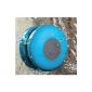 UKEOL® Waterproof Portable Wireless Bluetooth 3.0 Mini Speaker Shower Pool Car Handsfree Mic (Green) (Electronics)