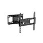Systafex SY-13014 Swivel TV wall mount to 139.7 cm (55 inches) for LCD / LED / 3D Plasma (Accessories)