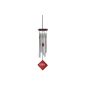 Woodstock Encore Collection Wind Chimes game of Mercury, silver (garden products)