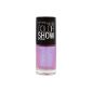 Gemey-Maybelline - ColorShow - Nail polish Purple - 3 tutti fruity (Health and Beauty)