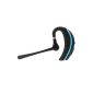 iKross Handsfree Bluetooth Headset with Microphone - Black and Blue Air For iPad 5 4 3, iPad 1 & 2 Mini, Samsung Galaxy Tab 4 7.0, Galaxy Tab 8.4 S, Acer Iconia A1-810, 3-A10, B1-710, A10-70 Tablets, iPhone 5 5S 5C, Samsung Galaxy S5, Note 3, Galaxy S5 Sport, Galaxy S5 Mini, Galaxy S4 mini, Wiko Rainbow, Wax, Darkrmoon, Highway, Getaway, Darkside, Slide, Moto G, Moto E , Cubot P9 GT95, Sony Xperia M2, LG Google Nexus 5, F70, G3, Archos 50 Neon, OnePlus One Nokia Lumia 530, 930, HTC One M8, 610 Desire, One Mini 2, Desire 816 smartphone (without phone accessories wire)