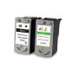 2 cartridges compatible with Canon PG-40 CL-41 (office supplies & stationery)