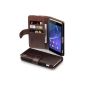 Terrapin Genuine Leather Case Cover for Sony Xperia Z2 (Brown)