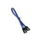 BitFenix ​​BFA-MSC-SATA330BK RP-3 SATA cable sheath Blue / Black (Personal Computers)