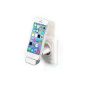 Original iProtect® USB cradle white gray charger plug holder for charging for iPhone 5 5c 5s iPhone 6 (4.7 inches) iPod Touch 5G Nano 7G (Electronics)