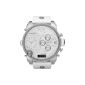 Diesel Men's Watch XL Mr. Daddy Multi Movement Analog - Digital Quartz Leather DZ7194 (clock)