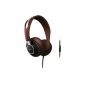 Philips SHL5605BK / 10 Headband headphones Citiscape incl. Universal hands-free function, black / brown (Personal Computers)