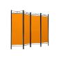 Screen Lucca yellow room divider partition wall Spanish