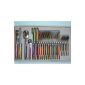 Pradel Excellence I7214P Housewife Laguiole 24 pieces Sleeves Pastel (Housewares)
