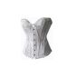 Gothic lace lingerie Overbust Satin Corset corset sizes (Textiles)