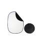 DynaSun 12350 RE2010 2-in-1 Background Reflector (size XXL) with pocket black / white (optional)