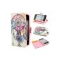 Leathlux Portfolio Stand D44 New Design PU Leather Cover Case Shell Cover Protector Skin Case Cover For Apple iphone 4 4S (Wireless Phone Accessory)