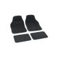 Bottari 14080 carpet rug Soft Play, Black, Universal, Set of 4 (Automotive)