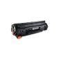 Toner compatible with HP CE285A CE285X, black, 2,100 pages HP LaserJet Pro P1100 (Office supplies & stationery)
