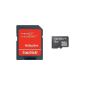 Sandisk - 4GB MicroSD + SD / TCP Adapter