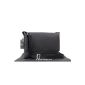Visconti East / West Shoulder Bag A4 / 15-inch laptop bag - Oil Black Leather (18516) size: B: B: 36 cm, H: 28 cm, D: 9 cm (Shoes)