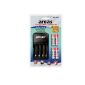 Arcas ARC-2009 Universal Charger with 4 AA batteries 2700 (Electronics)
