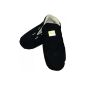 Brubaker man and woman slipper, suede shoes - Black - Size: EURO 35-52 (Clothing)