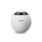Sony Smart mini jukebox SRS BTV5 wireless speaker with NFC and integrated hands-free function - white (Electronics)