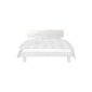 Universal headboard for bed 140cm creamy white nick2